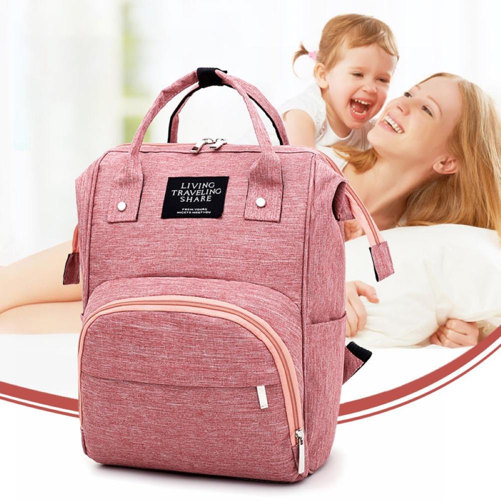 Große Kapazität Wasserdichte Reise Mutter Rucksack lässig Baby Pflege Windel Tasche stilvolle und bequem zu bedienen perfekte für Mutter