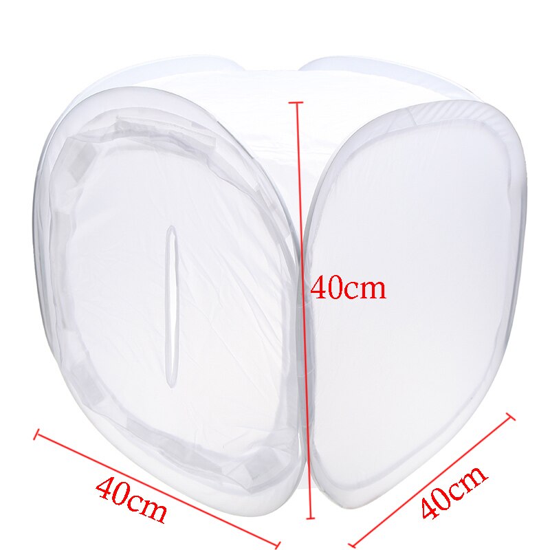 40 *40* 40cm Photo Studio Soft Box Light Shooting Tent Cube Softbox For Camera +portable bag + 4 Backdrops
