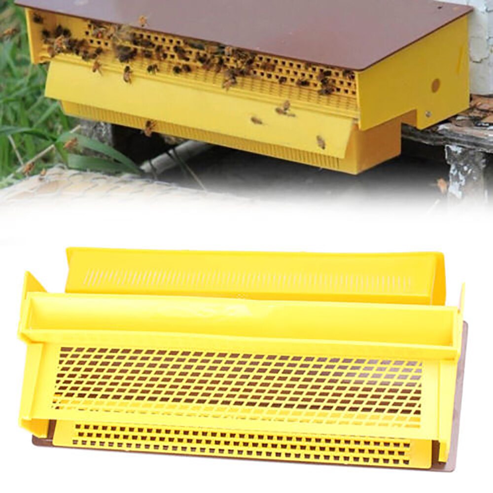 Plastic Bee Pollen Trap Collector For Apiculture Beekeeping Tools Beehive Bee Pollen Remover Multifunctional Pollen Collector