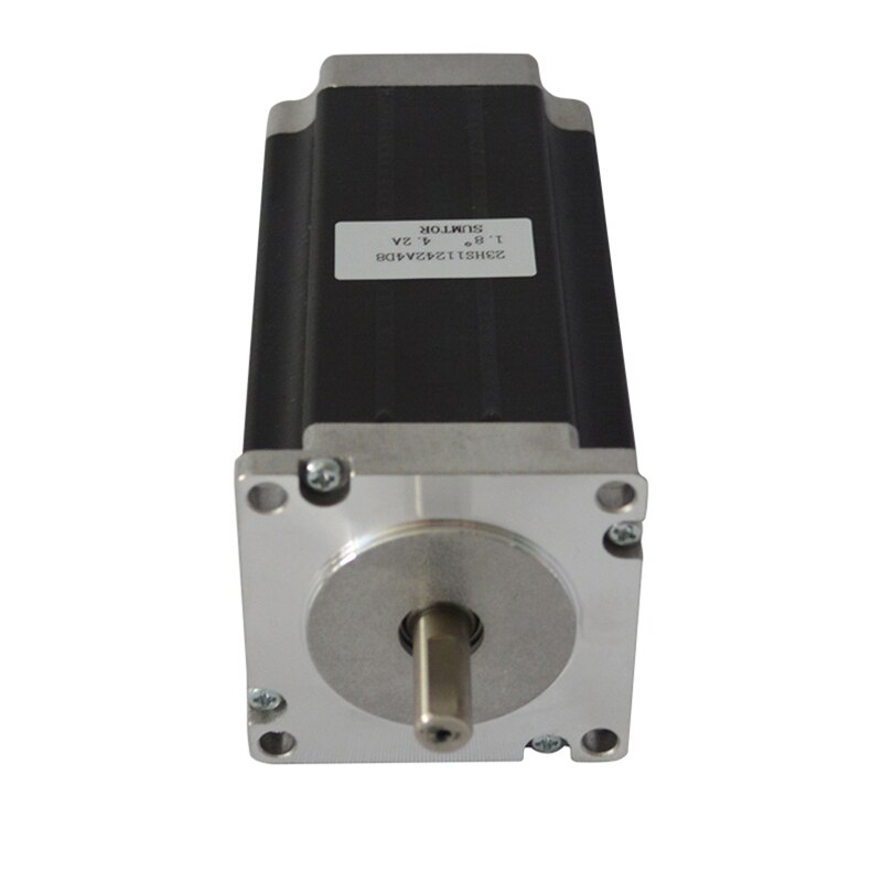 Nema23 two-phase 4/8 wire stepper motor 112mm high torque 3Nm1.8°4.2A single and double shaft 8mm24v high performance motor
