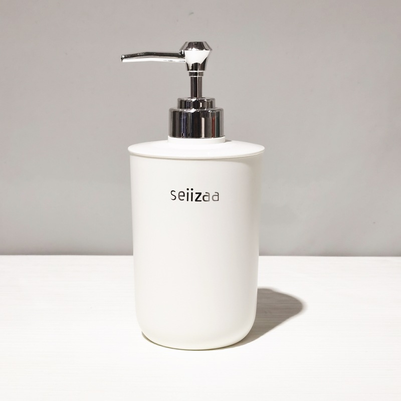 bathroom container wash set plastic toothbrush cup toothbrush holder press hand sanitizer bottle lotion: white bottle