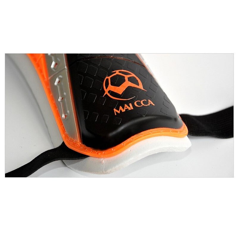 MAICCA Erwachsene Shin Schutz Fußball professionelle shin pads licht Bein Schützen Weiche bindung Sport Schutz Fußball bein guards