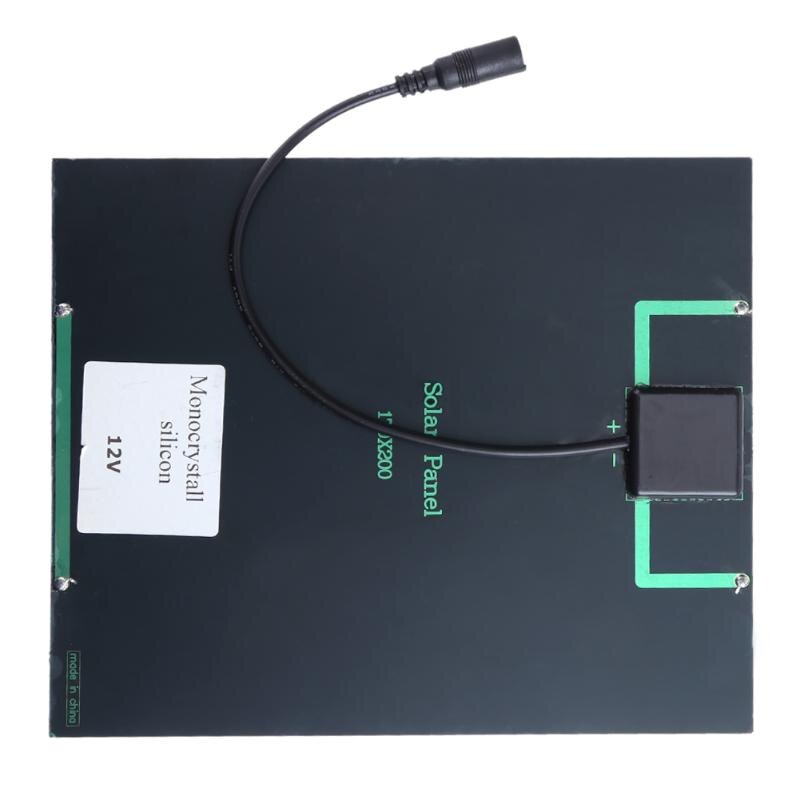 6W DC 12V Output Solar Power Panel Battery Charger Panel DIY Power Panel for emergency lights advertising lights traffic light