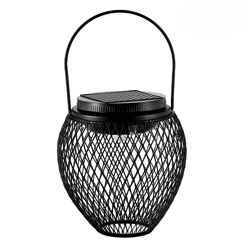 1 stuks zonne-tuinlamp, upgrade waterdichte zonne-lantaarn, heeft twee verlichtingsmodi zonne-buitenlamp tuindecoratie: Blauw