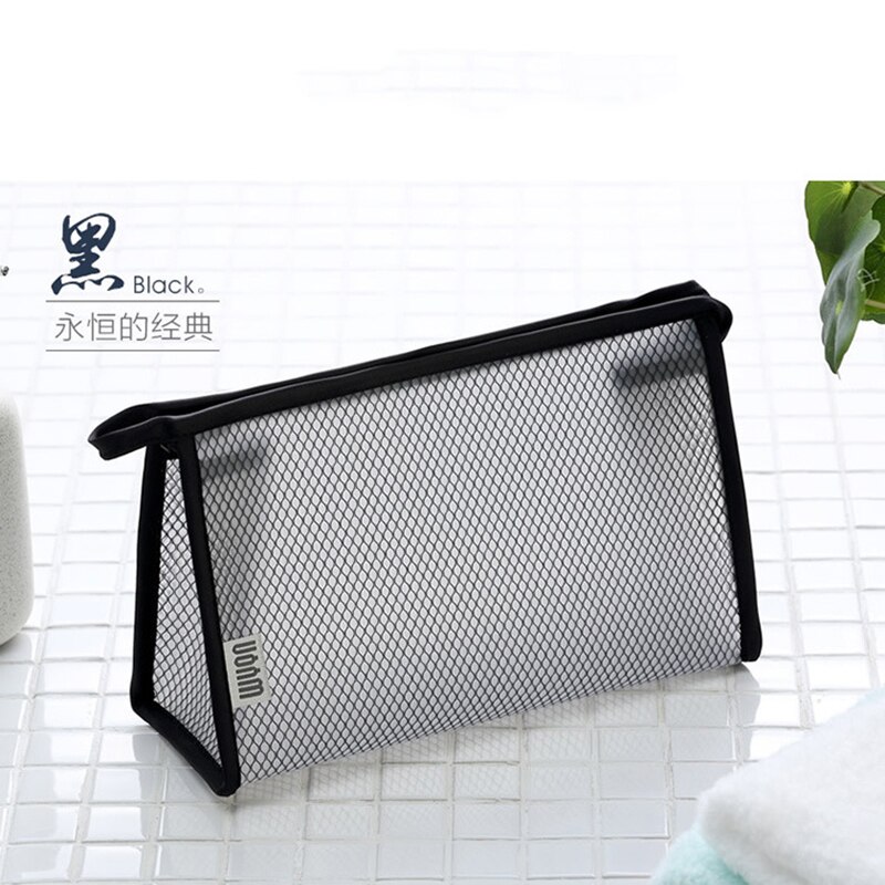 XZP solide Transparent EVA sacs à cosmétiques voyage imperméable à l'eau maille outils de maquillage sac de rangement nécessaire pochette de lavage organisateur de toilette