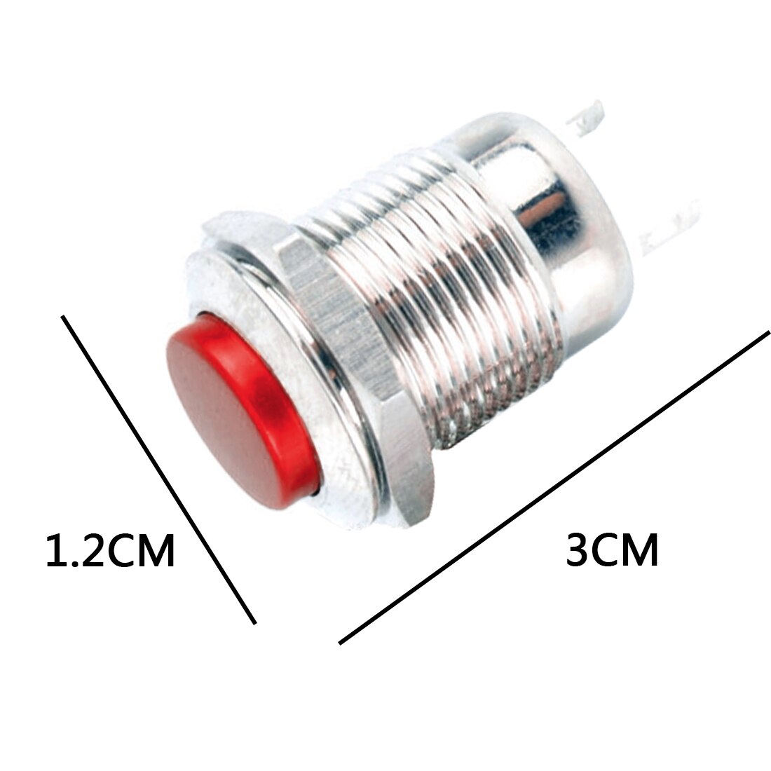 Push Button Auto Metal Button Switch Momentary Push Button Auto Res... – Vicedeal