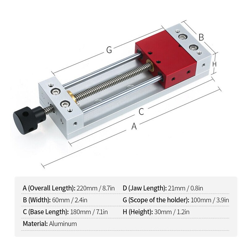 SHGO -Wood Carving Vise High Precision Engraving Grinder CNC Vise for Surface Grinding Machine