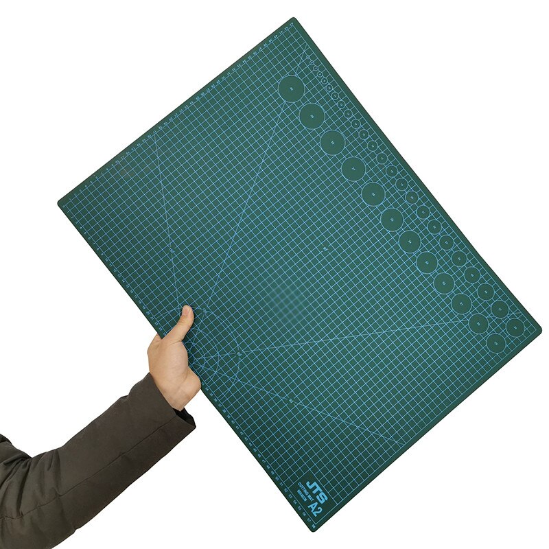 1 st  a2 skärmatta svart kärna 45 * 60 cm vikt 1310 g musmatta överdimensionerad skärplatta kontorspapper: Svart kärna