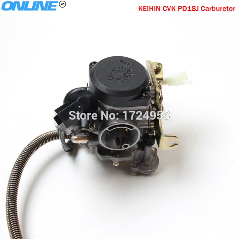 Keihin CVK PD18J 18mm Carburetor Fit Motorcycle GY6 50cc Scooter Moped PD18 Engine 139QMB 139QMA ABM IRBIS BAJA