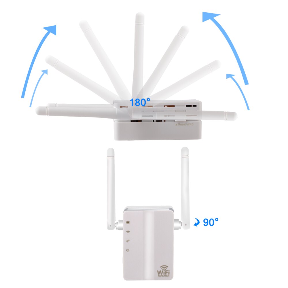 Outdoor Wireless WiFi Repeater WIFI Extender 300Mbps 2.4GHz Wide-Area Wi-Fi Amplifier Wifi Router Antenna