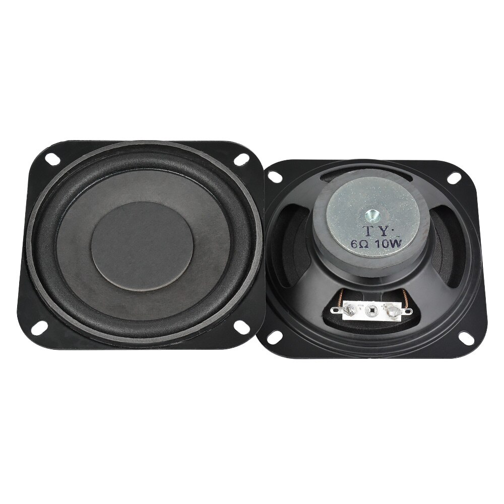 AIYIMA 2 Stuks 4 Inch Audio Draagbare Subwoofer Speakers 6Ohm 10 W DIY Home Theater Sound System Draadloze Altavoz Bluetooth speaker