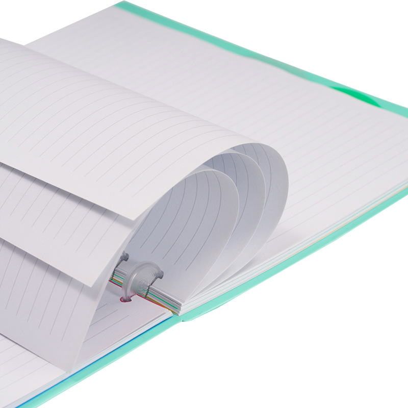 A4 Loose-leaf Refill Mushroom Hole Notepad Dedicated Horizontal Line Blank 3 Formats writing Paper Lace Inside Page DIY Binding