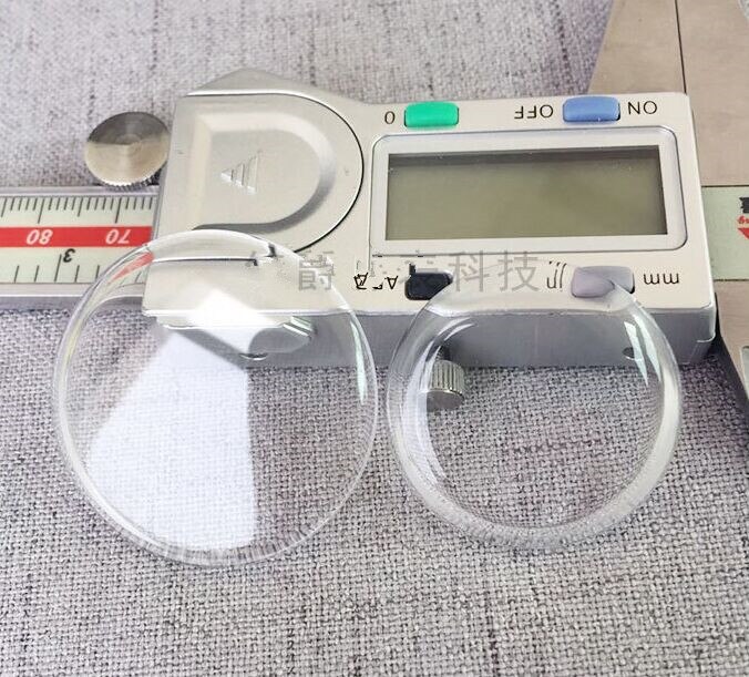 Replacement Mineral Glass Watch Crystal Domed Dome Mineral-Glass sizes 30mm - 40mm