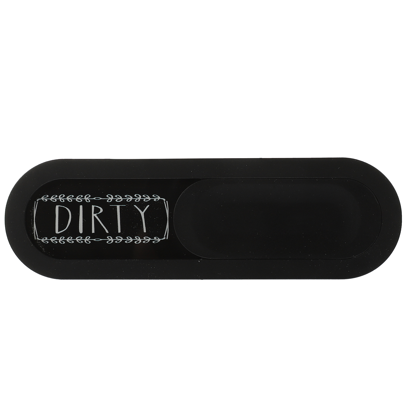 Dishwasher Magnet Oval Clean Dirty Sign Magnetic Non-Scratching Sliding Indicator Replacement Clean Dirty Dishwasher Sticker: WHITE