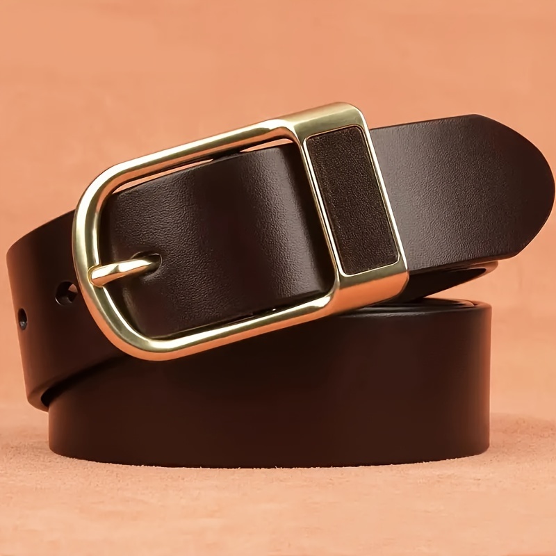 Herren modisch lässig Gürtel Für Männer Coboy Stil Gürtel Dornschließe Gürtel Jeans retro Gürtel Geschäft lässig Gürtel