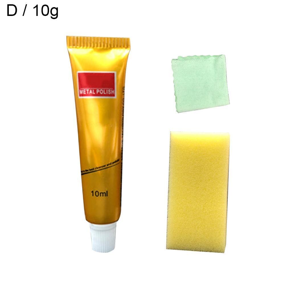 Metal Polishing Cream Steel Cleaning Paste Metal Polish Cream Rust Remover Polishing Wax Mirror Metal Polishing Cream: D
