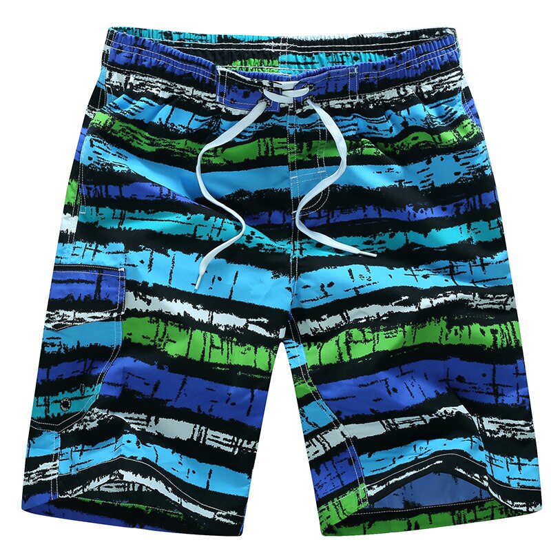 Printed Men Swimming Trunks Quick-dry Male BoardShorts Beach Shorts Plus Size 6XL 1522