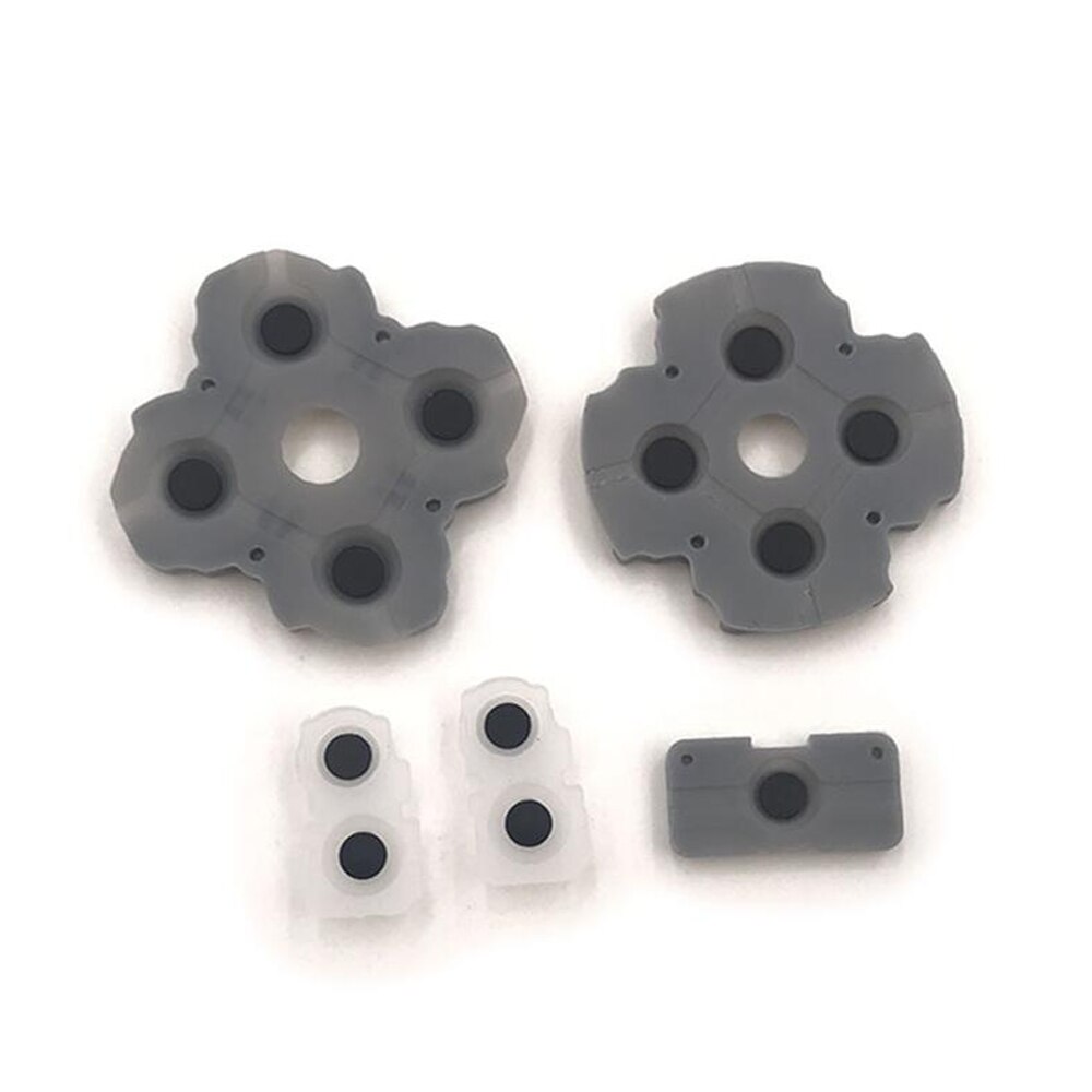 Repair parts For Playstation 5 Rubber Conductive L R Button Pads For PS5 Controller Silicone ABXY D-Pads