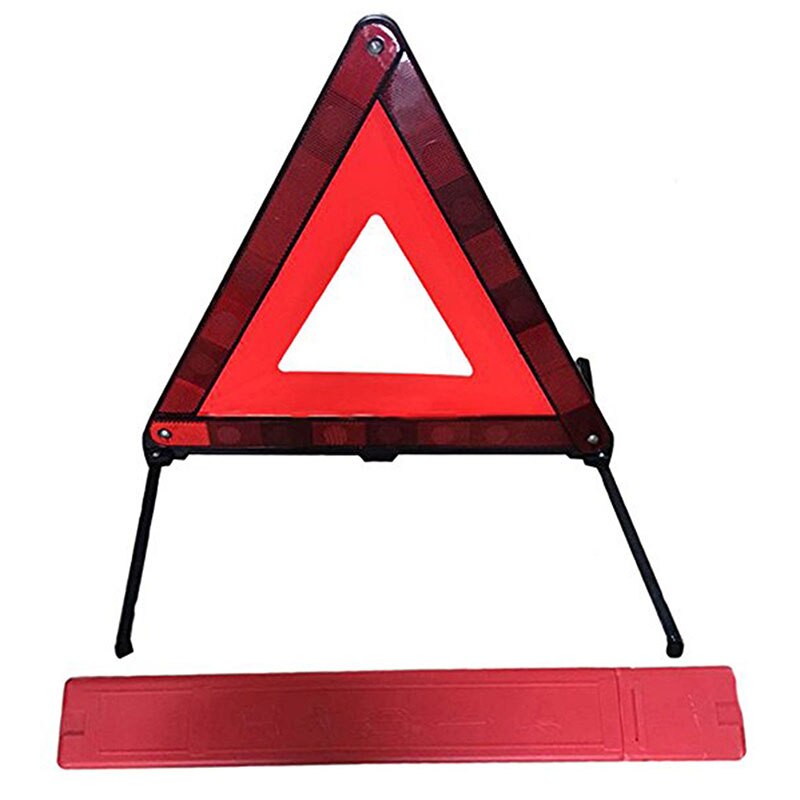 3Pcs Early Warning Road Safety Triangular Kit Reflective Sign Emergency Signals XR657