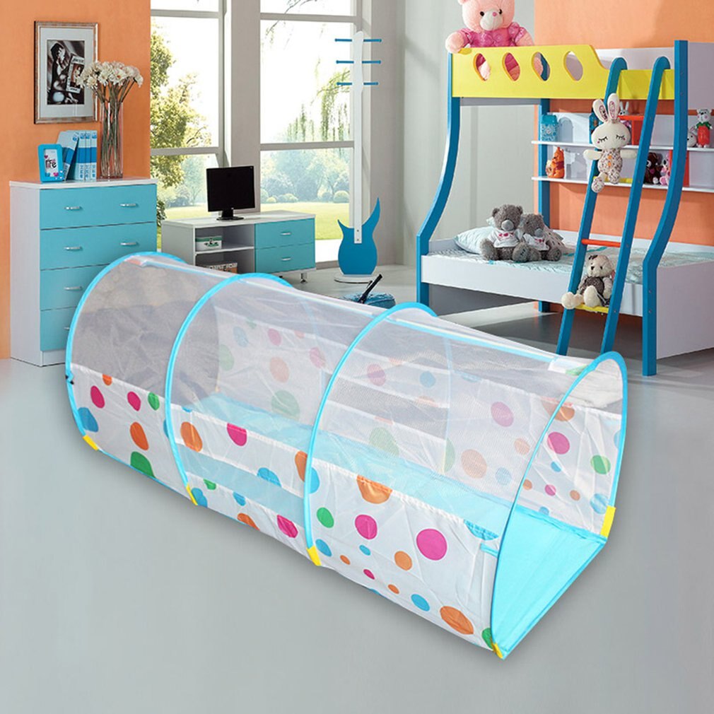 Kinder Dot Bogen Tunnel Baby Krabbeln Rohr Infant Bohrer Loch Sinn Ausbildung Boden Verdickung Flut Control