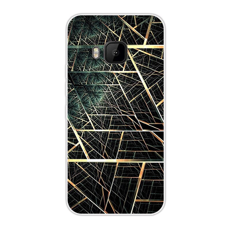 Beschermhoes voor htc one  m9 coque 5.0 " giraffe zachte tpu-hoes voor fundas htc one  m9 cover siliconen achterkant telefoonhoesjes