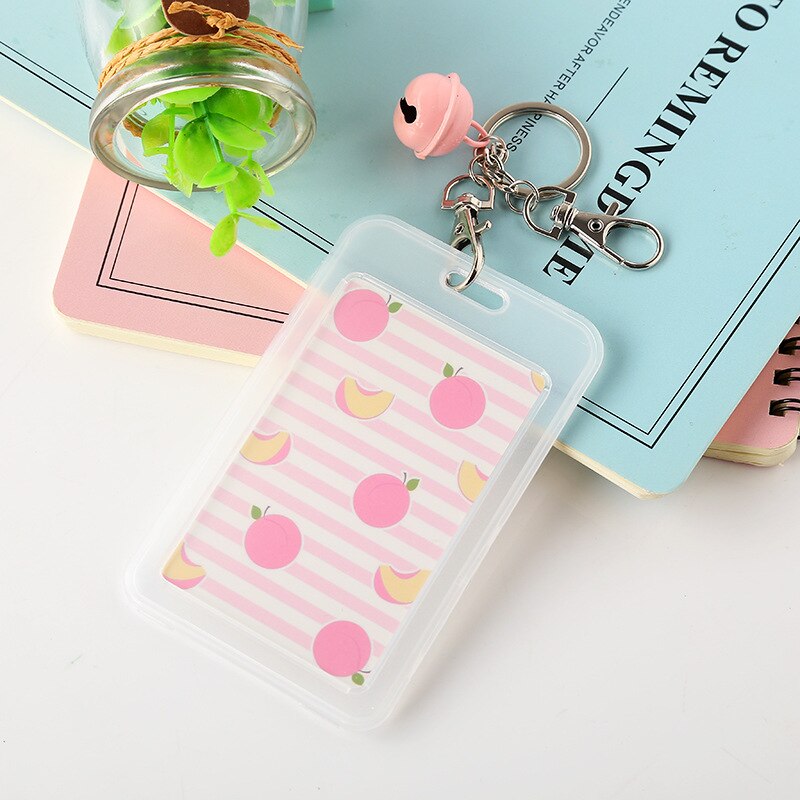 Bank Credit Card Holder Card Cover Cartoon Cute Student Bus ID Card Cover Bag Women Men Keychain Card Case Kids: 8