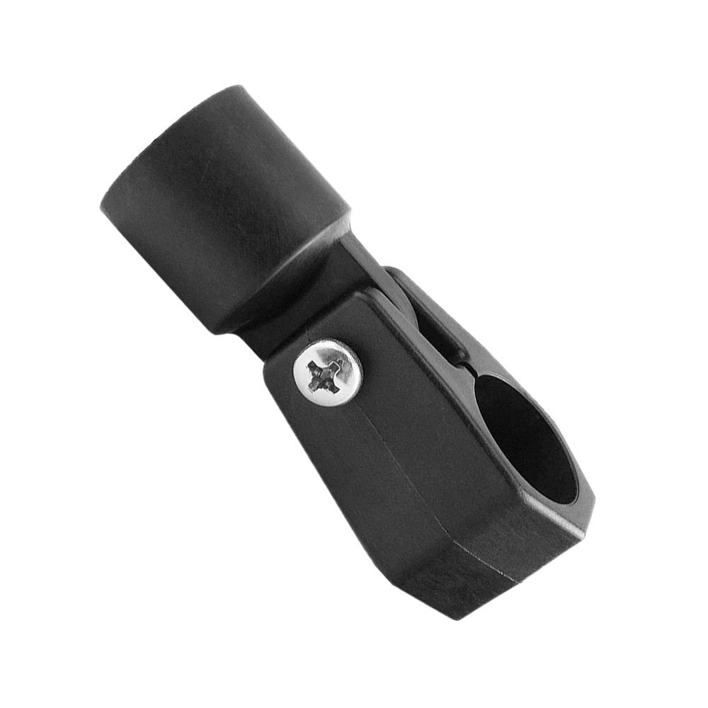 Accesorios de nailon para barcos, tapa deslizante de manga, tubo Bimini de ajuste superior, pinza de mordaza, dosel externo, 2 uds.