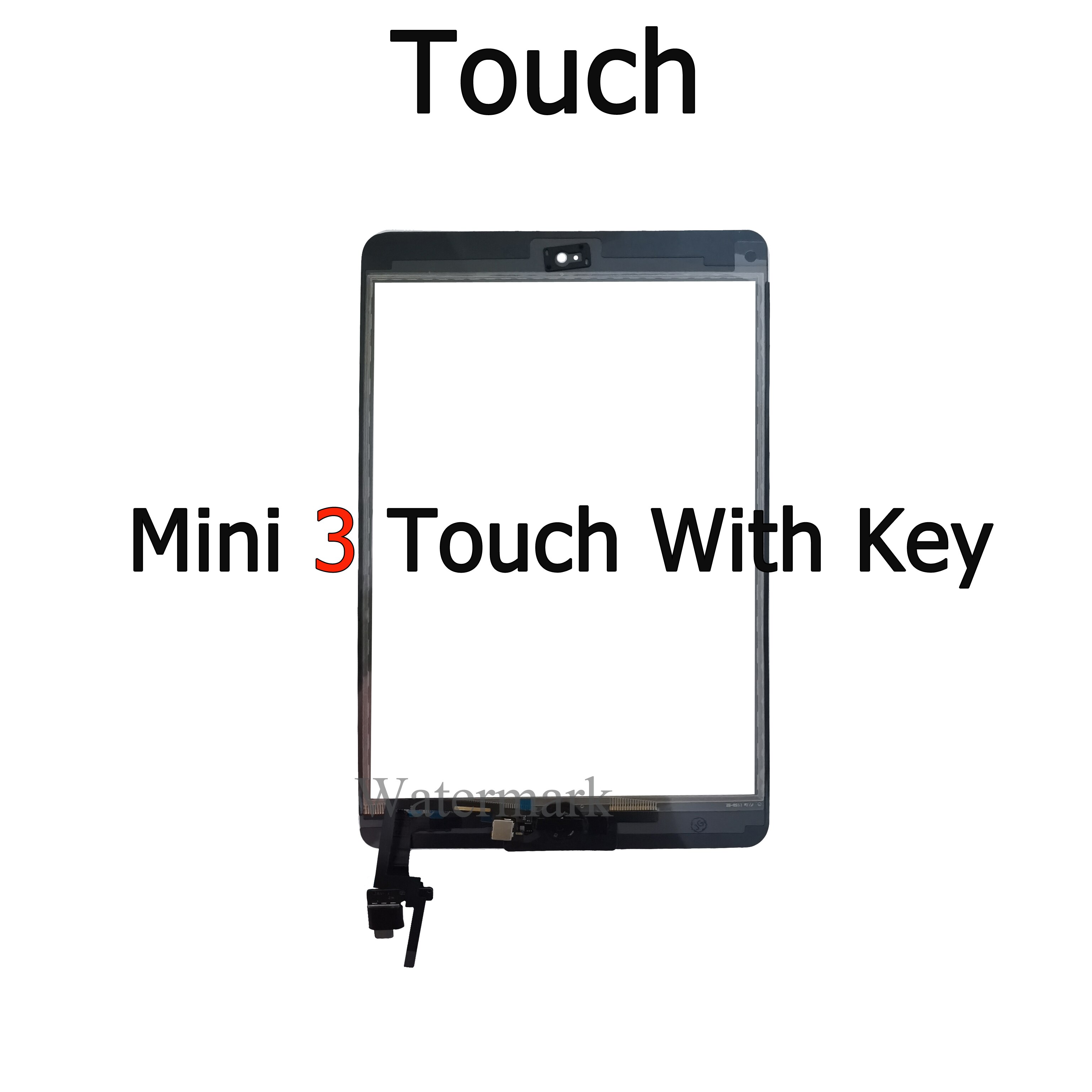 LCD and Touch Screen Display Tested For APPLE iPad Mini1 Mini2 Mini3 A1432 A1454 A1455 A1489 A1490 A1491 A1600 A1601 Mini 1 2 3: MINI3 Black Touch