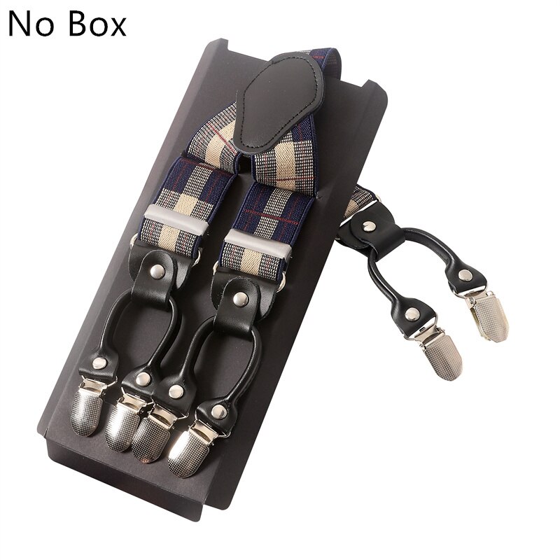 Tirantes de cuero con Clip ajustable para hombre, banda elástica ancha para pantalones, cinturón, arnés de servicio, 35mm: 34