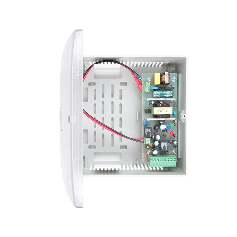 12V 2A Plastic Boxed Power Supply with Backup UPS Battery (7AH) for Access Control