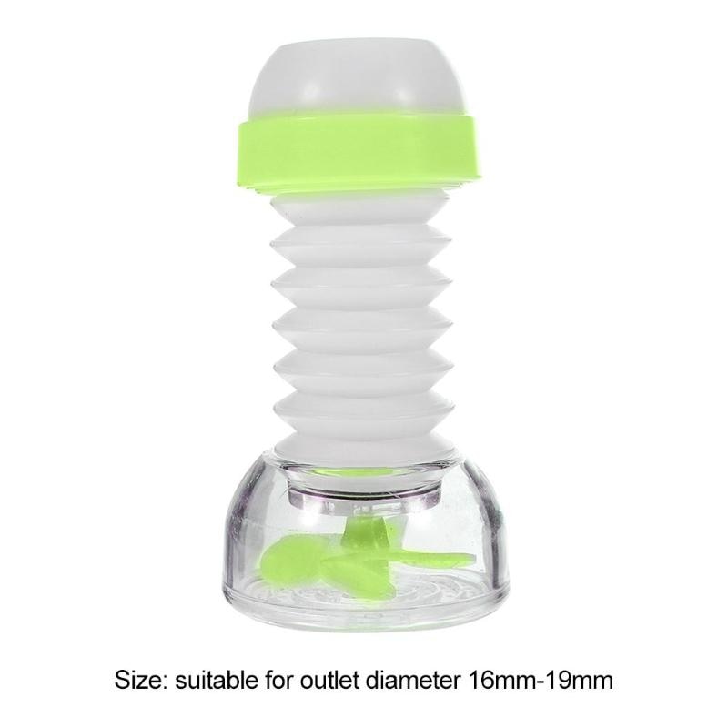 360 Degree Rotatable Water Saving Filters Faucet Mounted Dual Spout Kitchen Sink Taps Sprayer Shower Head Nozzle Faucet