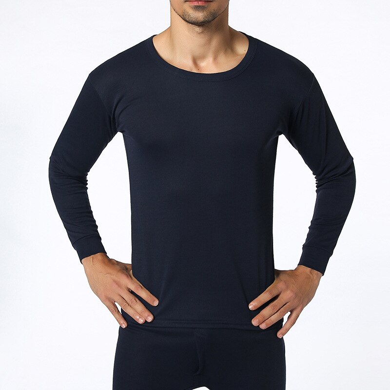 Thermische winter naadloze strakke flexibele lange onderbroeken zelfverwarmende warme ondergoedset ondergoed voor mannen: Groente / Ik