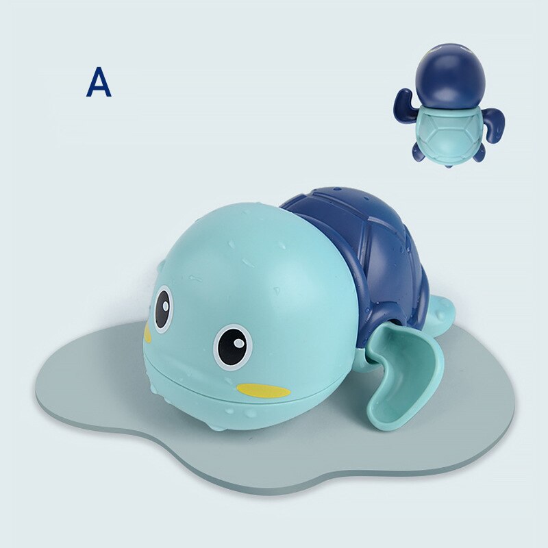 Baby badelegetøj sød tegneserie flydende svømningskildpadder vandlegetøj til børn drenge piger nsv 775: -en