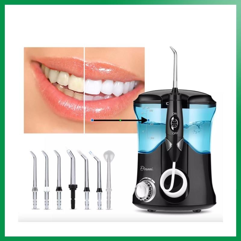 OVONNI Irrigador Dental Higiene Bucal Blanqueador Eliminador del Sarro de Los Dientes Dental Ultrasonido Oral Accesorios de cuidado personal Familiar Quita Limpieza Hogar Chorradas Útiles Aparato para Quita