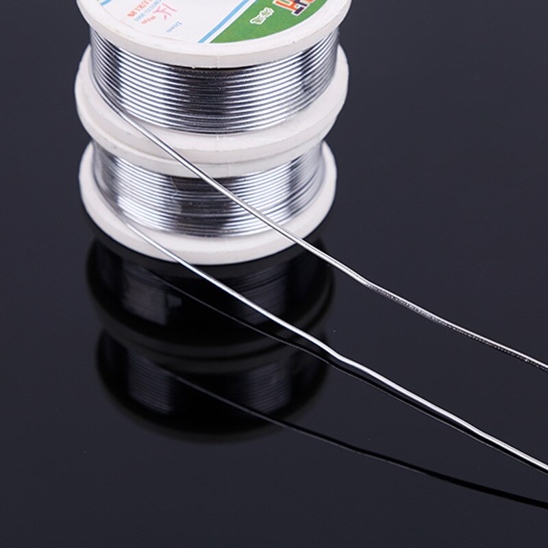 Loddetråd 0.8/1.0/1.5/2.0mm 63/37 flusmiddel 2.0%  tin bly tintråd smeltet kolofonium kerne lodde loddetråd rulle