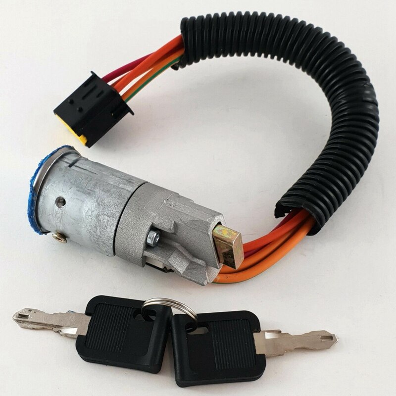 Ignition Switch Lock Barrel & Keys Compatible With For Renault Clio Mk2 1998 - 2005