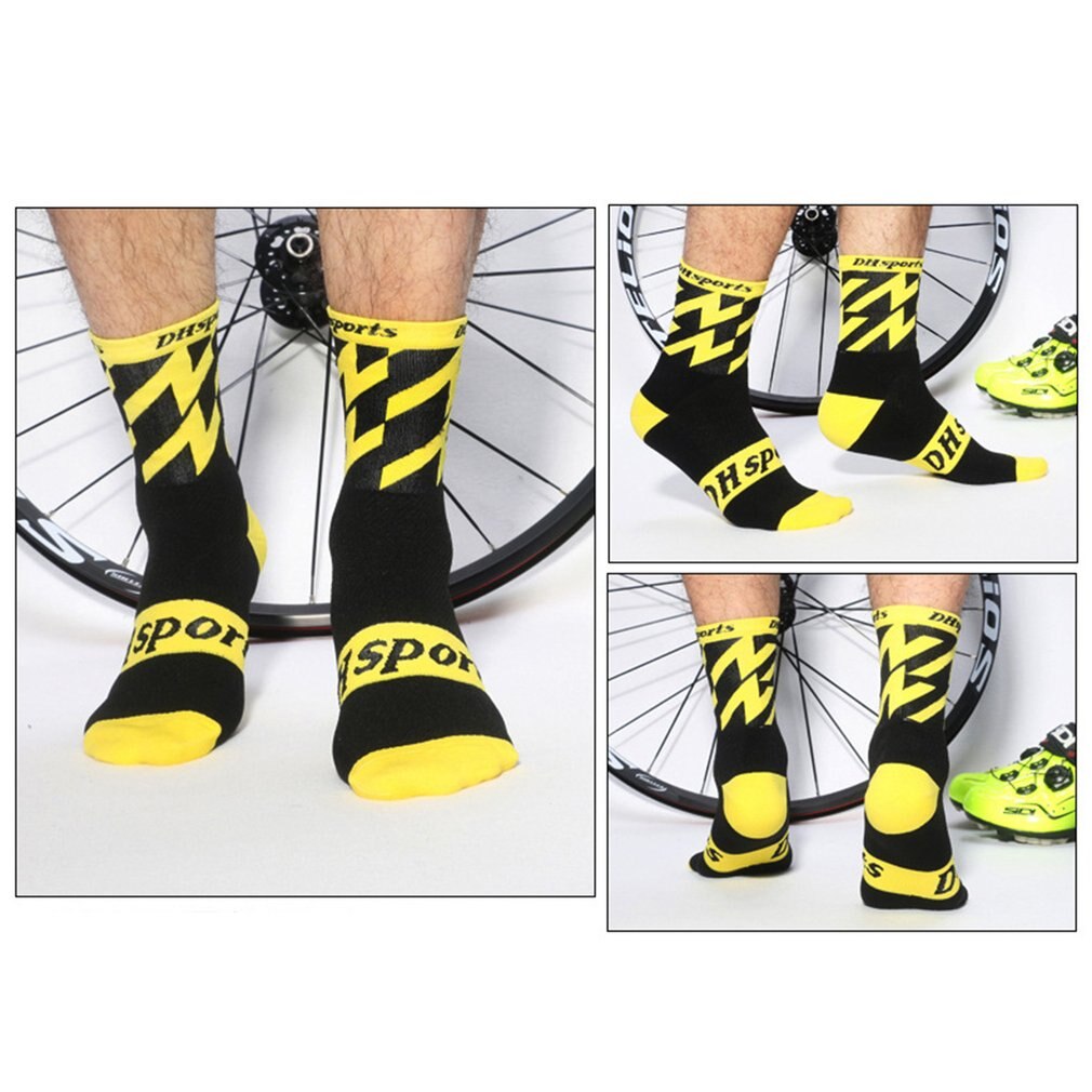 Mannen Vrouwen Fietsen Sokken Voor Bike Sport Sokken Compressie Professionele Running Spin Klasse Wandelen Gym Cool Funny