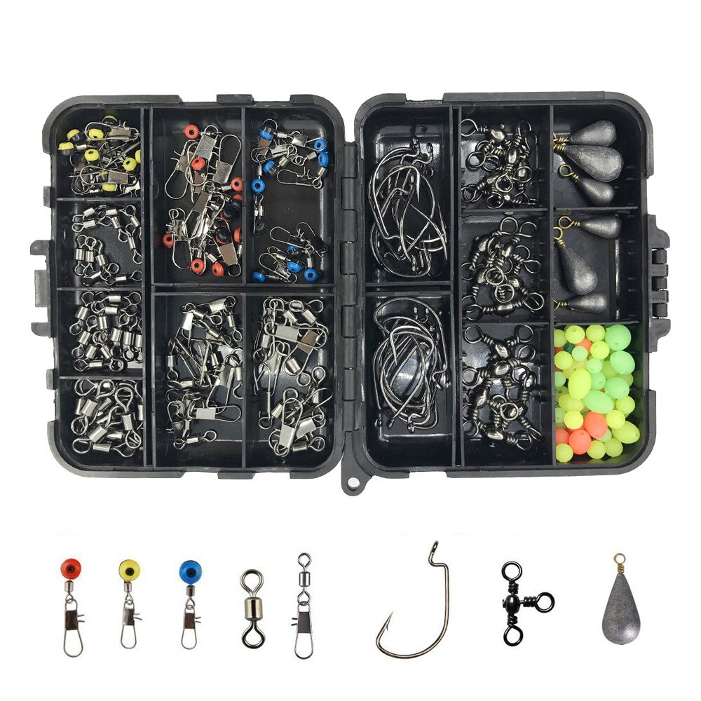 Alwonder Set van 10 stuks vissen, perenlood, 3,5 g-100 g, gewichten