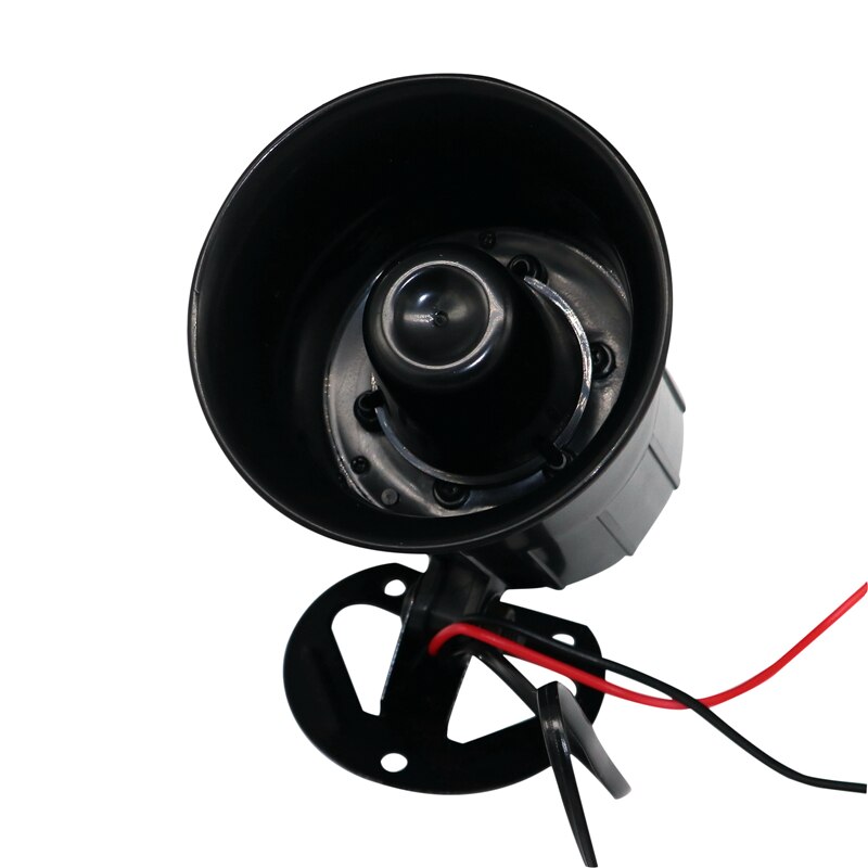 MotoLovee Universale 12V 100W auto macchina forte Corno 105-115db Sirena con 6 Tono del Suono Megafono sirena di Allarme per Moto furgone Camion Barca