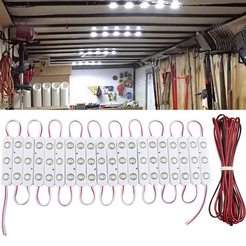 60 Led Auto Interieur Licht Helder Wit Verlichting E Lamp Plafond Werk Lights Kit Voor Van Vrachtwagen Auto Voertuig caravan