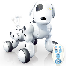 Intelligente Machine Speelgoed Hond 2.4G Draadloze Afstandsbediening Hond Puzzel Elektrische Dansen Programmering Hond kinderspeelgoed