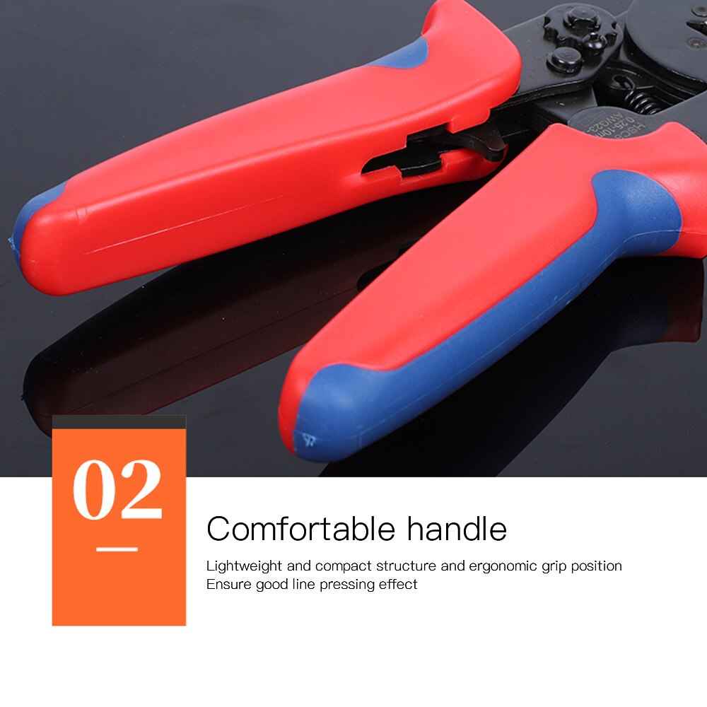 1200Pcs Crimp Tool W/ Bootlace Ferrule Crimper Plier Wire Terminal Connector Set