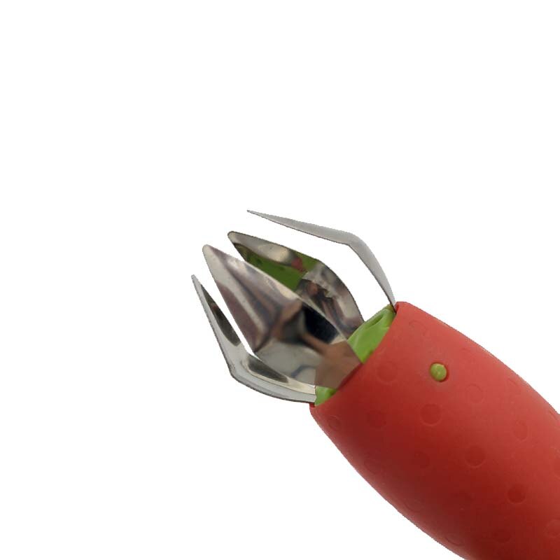 Sweettreats Aardbei Huller Aardbei Corer Aardbei/Tomaat Stem Remover Met Rvs Claw