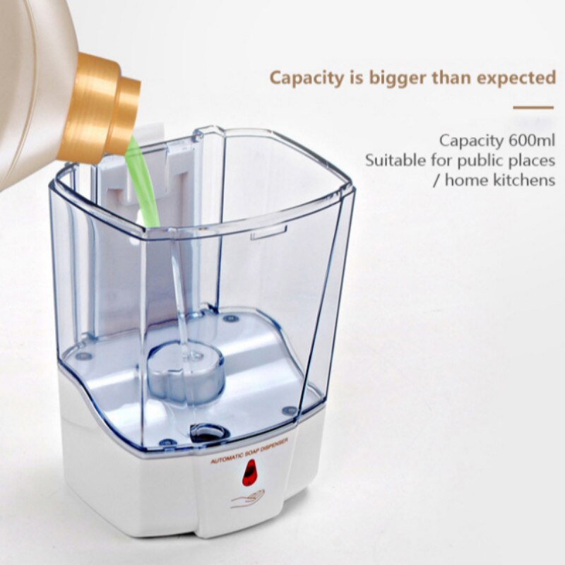 Soap Dispensers 700ml Automatic Sensor Soap Dispenser Touchless Liquid Sanitizer Wall Mounted Automatic Liquid Soap Dispensers