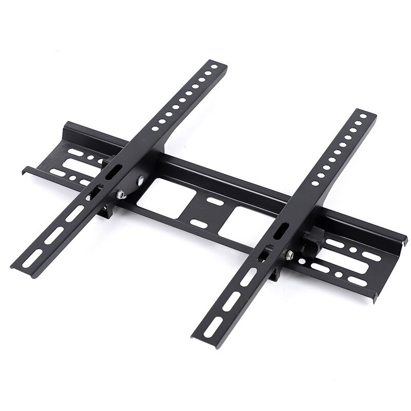 Yleiskäyttöinen lcd-tv-teline led-tv seinäkiinnikkeet 30kg terästä 400 x 400mm 15 ° kallistettava seinäteline 32 46 42 50 55 tuuman näytölle