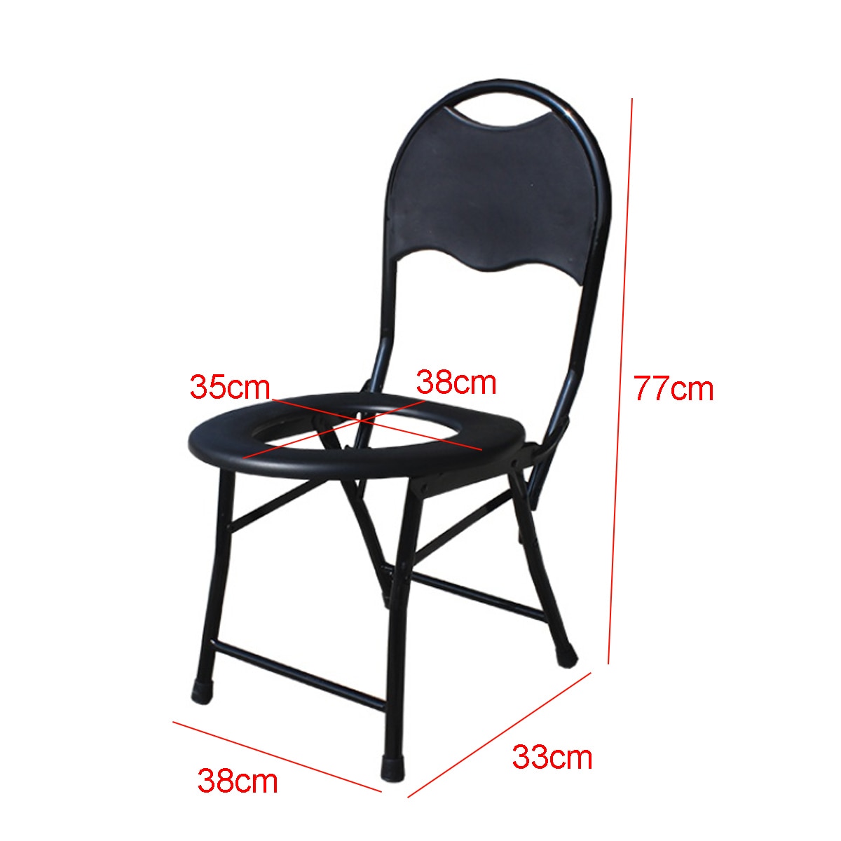 Portable Baby Potty Toilet Training Seat Folding Toilet Chair Commode Seat Chair For Pregnant Woman Elderly Disabled Toilet Seat