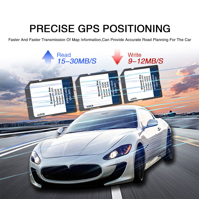 voor VW Skoda Discover Media Pro MIB1 MIB2 Naving DV V24 Kaarten UK 64GB 510919866 CC Europe Sat Nav SD-kaart 2025Pro