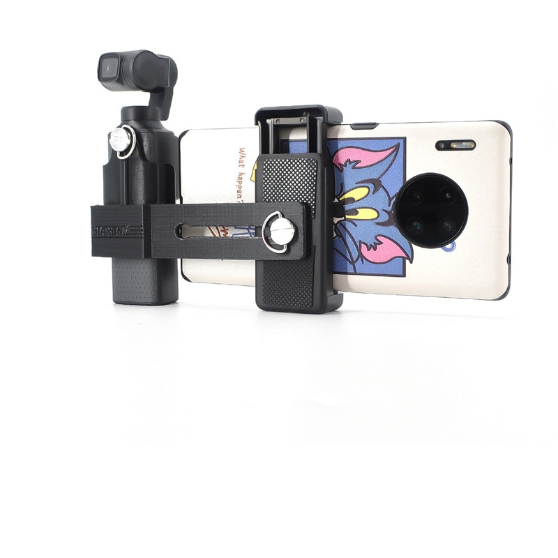 Pocket Camera Verlengen Telefoon Clip Beugel Statief Selfie Stick Adapter Voor Fimi Palm Camera Gimbal Accessoires