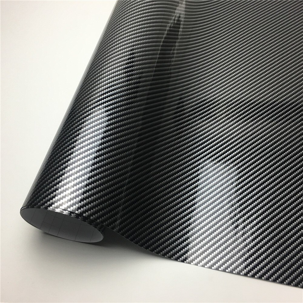 50cmx30cm 3D Carbon Fiber Vinyl Car Wrap Sheet Roll Film Car Stickers and Decal Motorcycle Auto Styling Accessories Automobiles: 5D-50x10cm