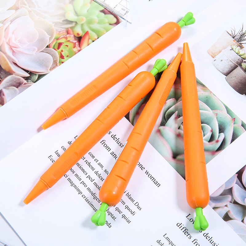 Kawaii Carrot Mechanical Pencil Kids 0.5mm Pencil for Writing 36pcs/lot